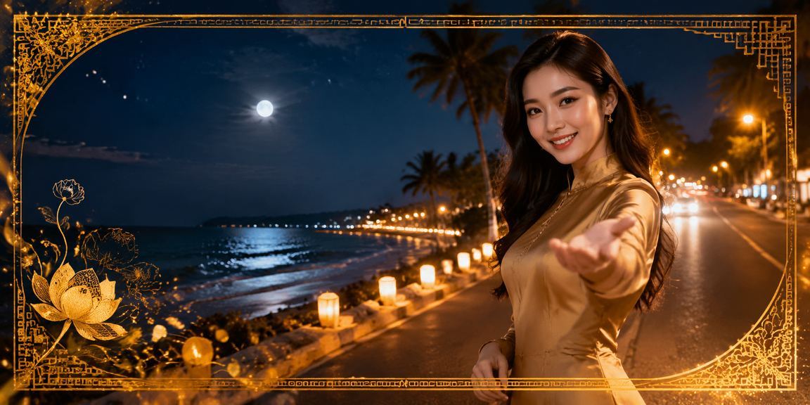 Người dùng VIP trải nghiệm cá cược tại bãi biển Mũi Né với điện thoại trên tay